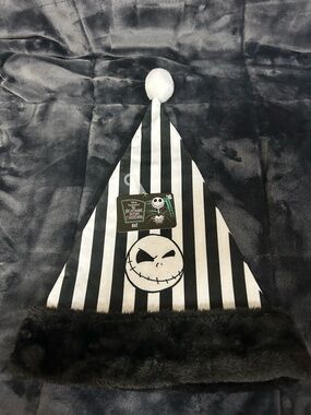 Jack Skellington Santa Hat